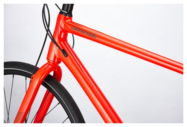 Vélo de Ville Fitness Cannondale Quick 5 Shimano Tourney 7V 700 mm Rouge Acid