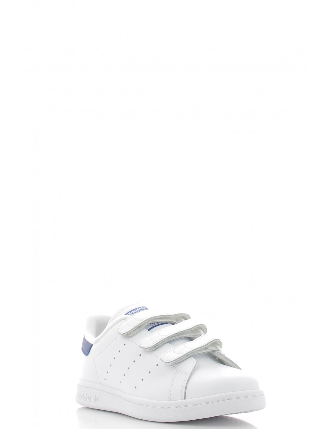 adidas Sneakers homme stan smith cf blanc bleu