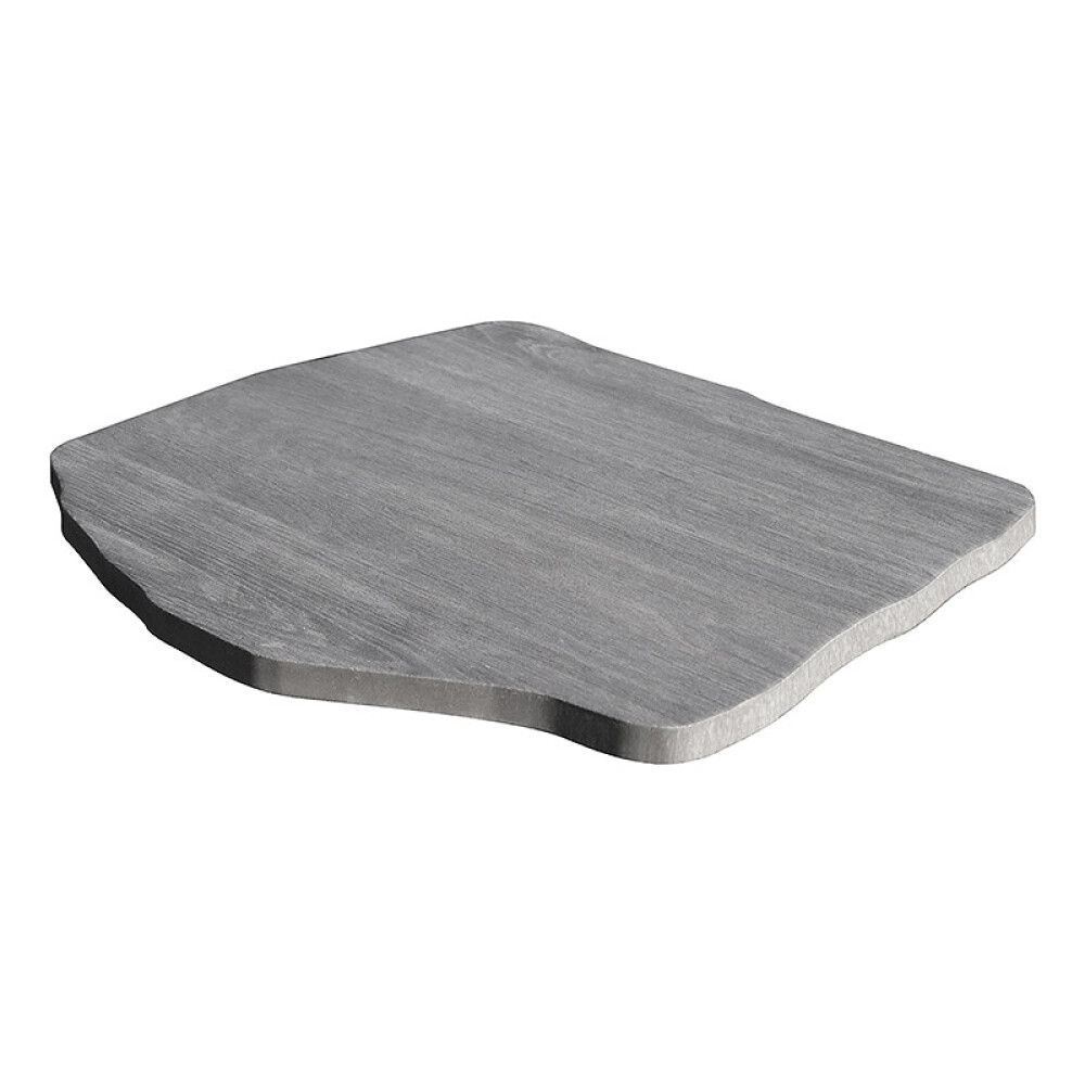 DEKOSRSTEIN STEPPINGSTONE GRÅ TRESTRUKTUR 42X36X2CM