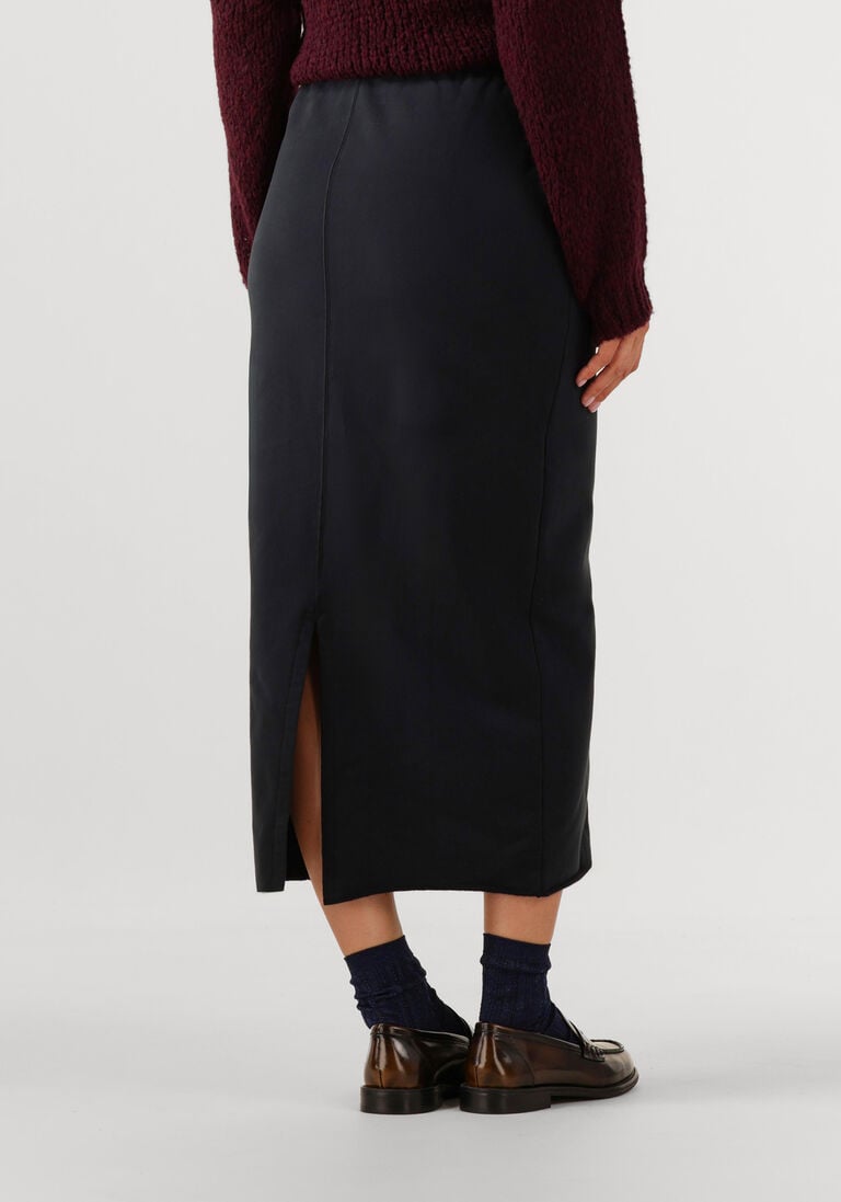 zwarte penn & ink maxirok skirt w25f1716