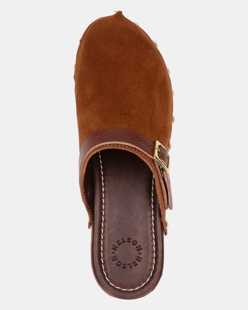Nelson Instapschoenen  - cognac