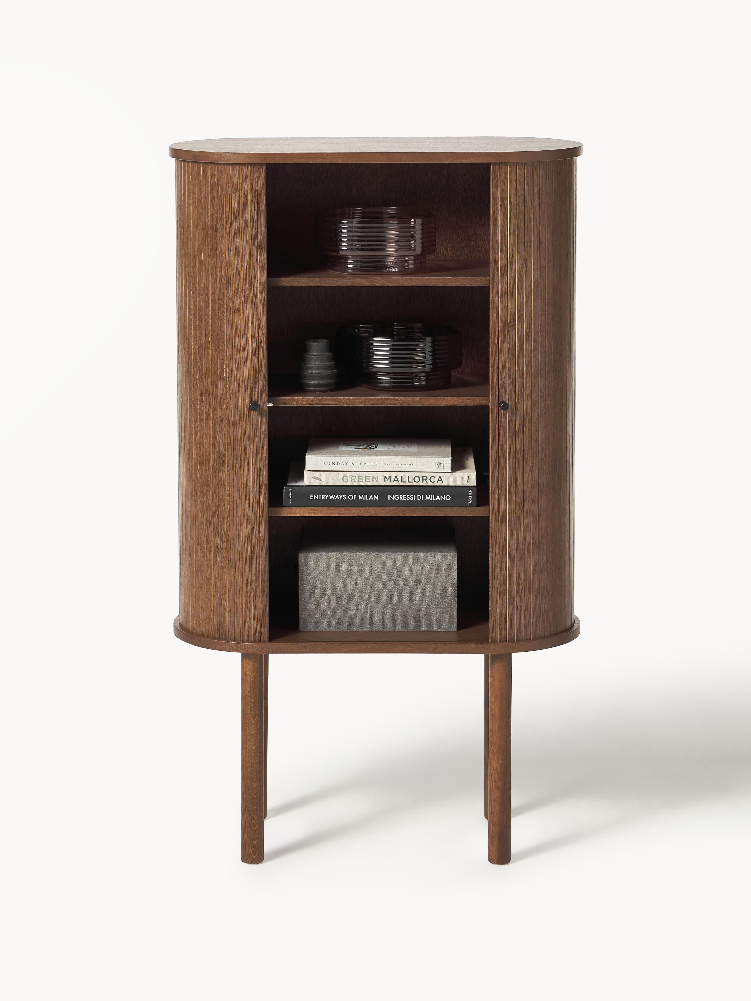 Highboard Calary met geribde voorzijde