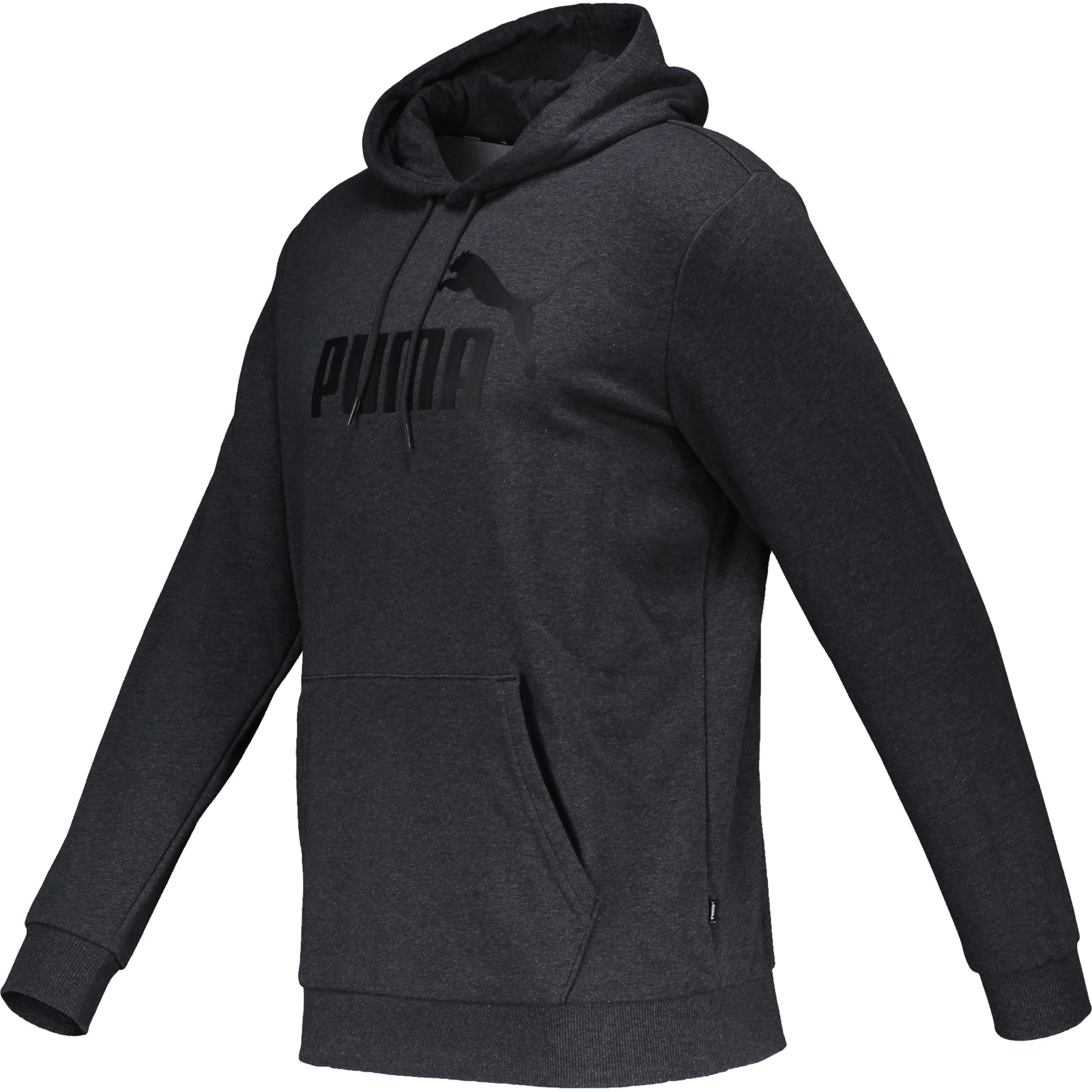 Puma Essentials Herren-Hoodie Big Logo M, dunkelgrau
