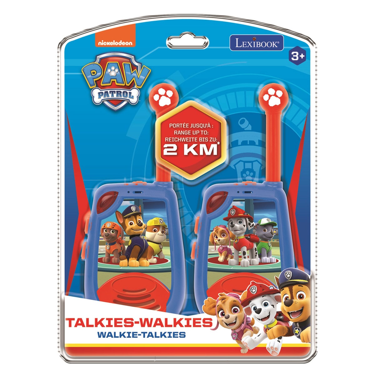 Paw Patrol Digitale Walkie-talkies med Morse Lys-funksjon