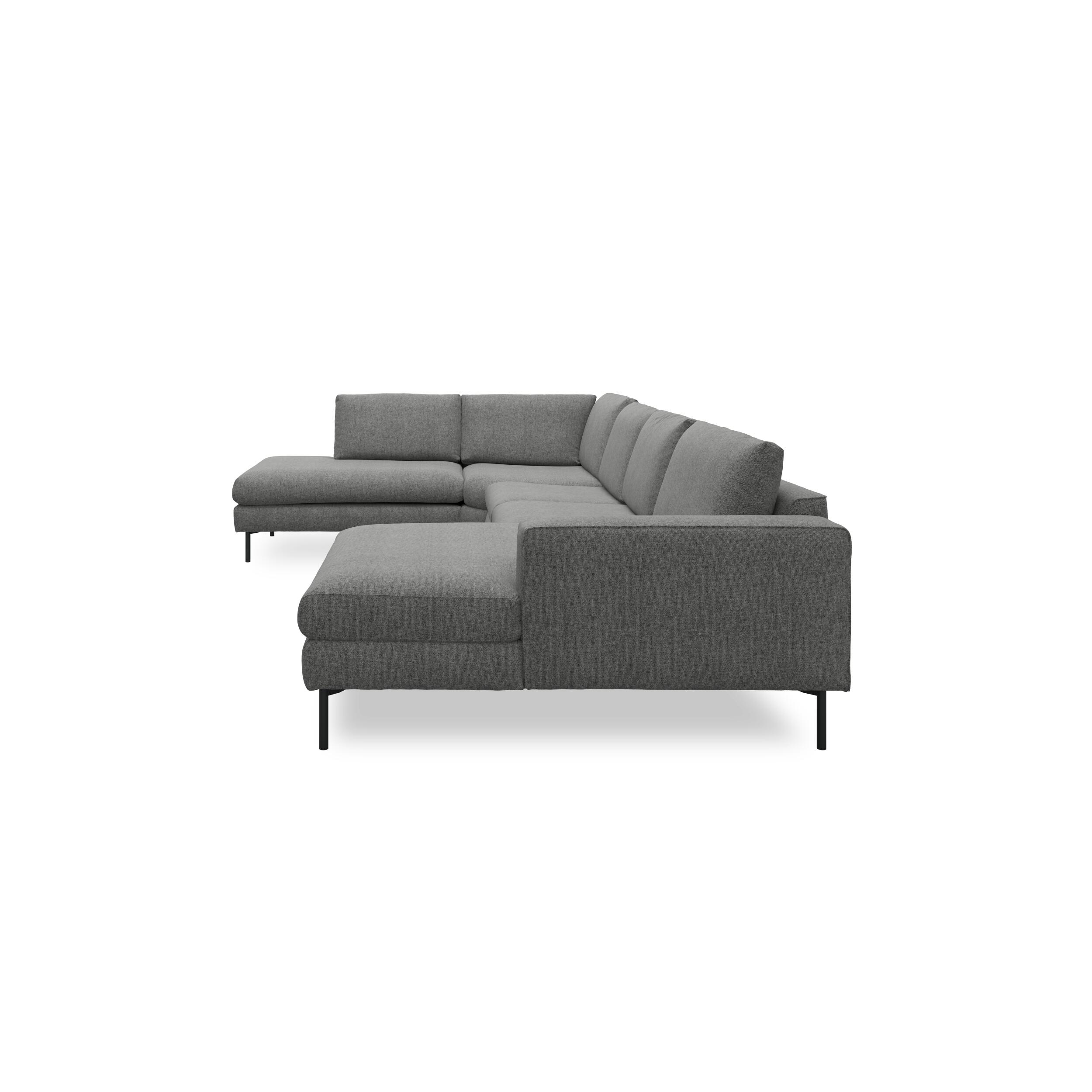 Nyland højrevendt hjørnesofa med chaiselong