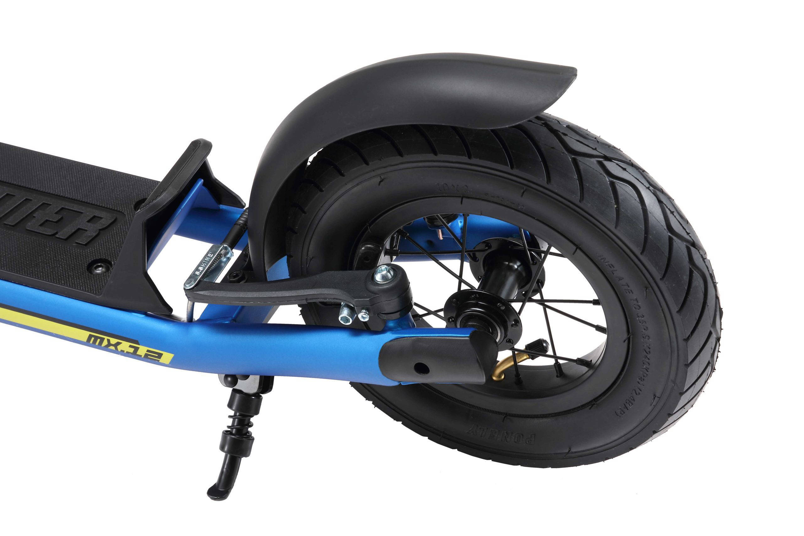 STAR SCOOTER Autoped, 12 inch + 10 inch, blauw