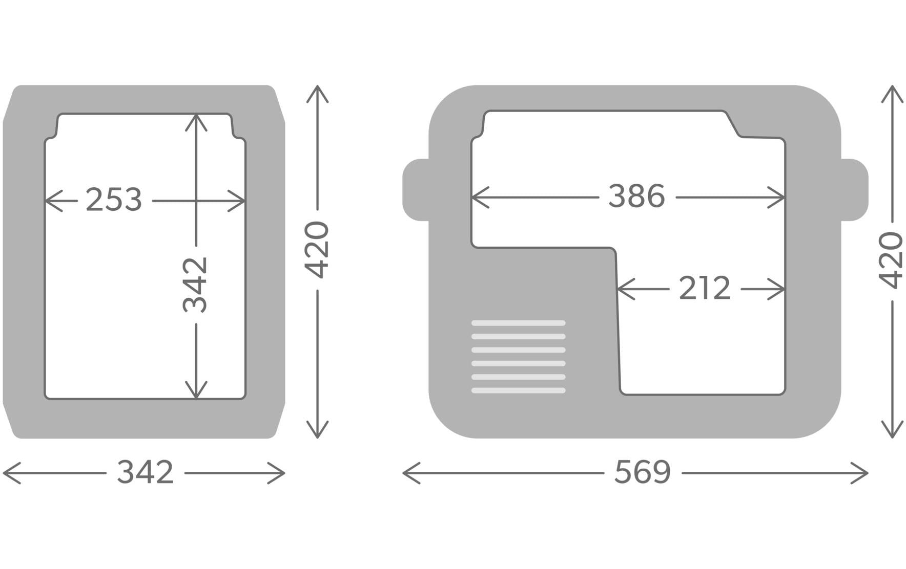 Kompressor-Kühlbox CFX5 25 AC/DC, EU Version<br>Effiziente und smarte Kühlung für unterwegs