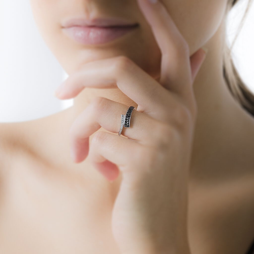 Bague Amelie Or Blanc Diamant