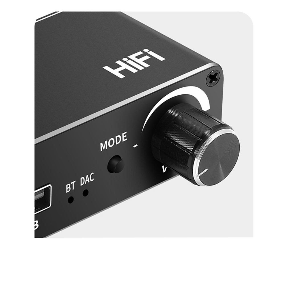 Bluetooth 5.0 Audio Receiver Empfänger mit Optischem SPDIF Toslink / Coaxial Anschluss / USB Wiedergabe und 3.5mm Klinke Output - Schwarz