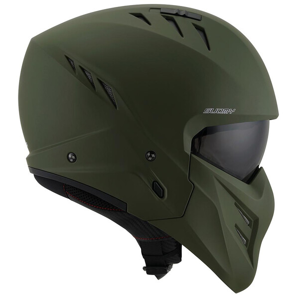 Suomy - Casque Armor Plain Kaki / Mat