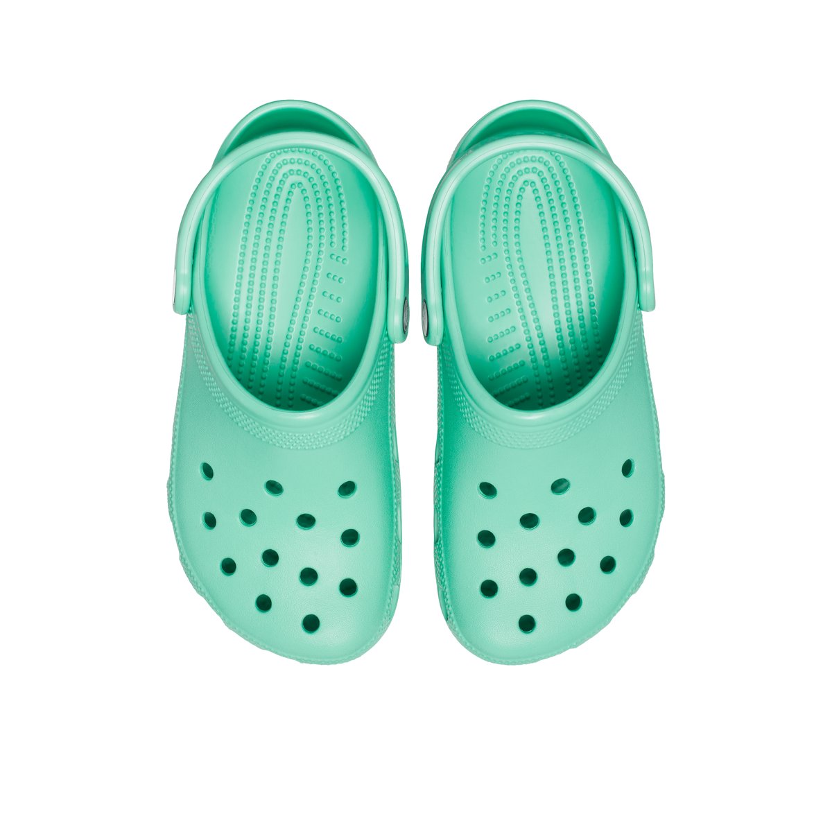 CROCS-Classic-Sabot d'eau - Talon plat - Vert