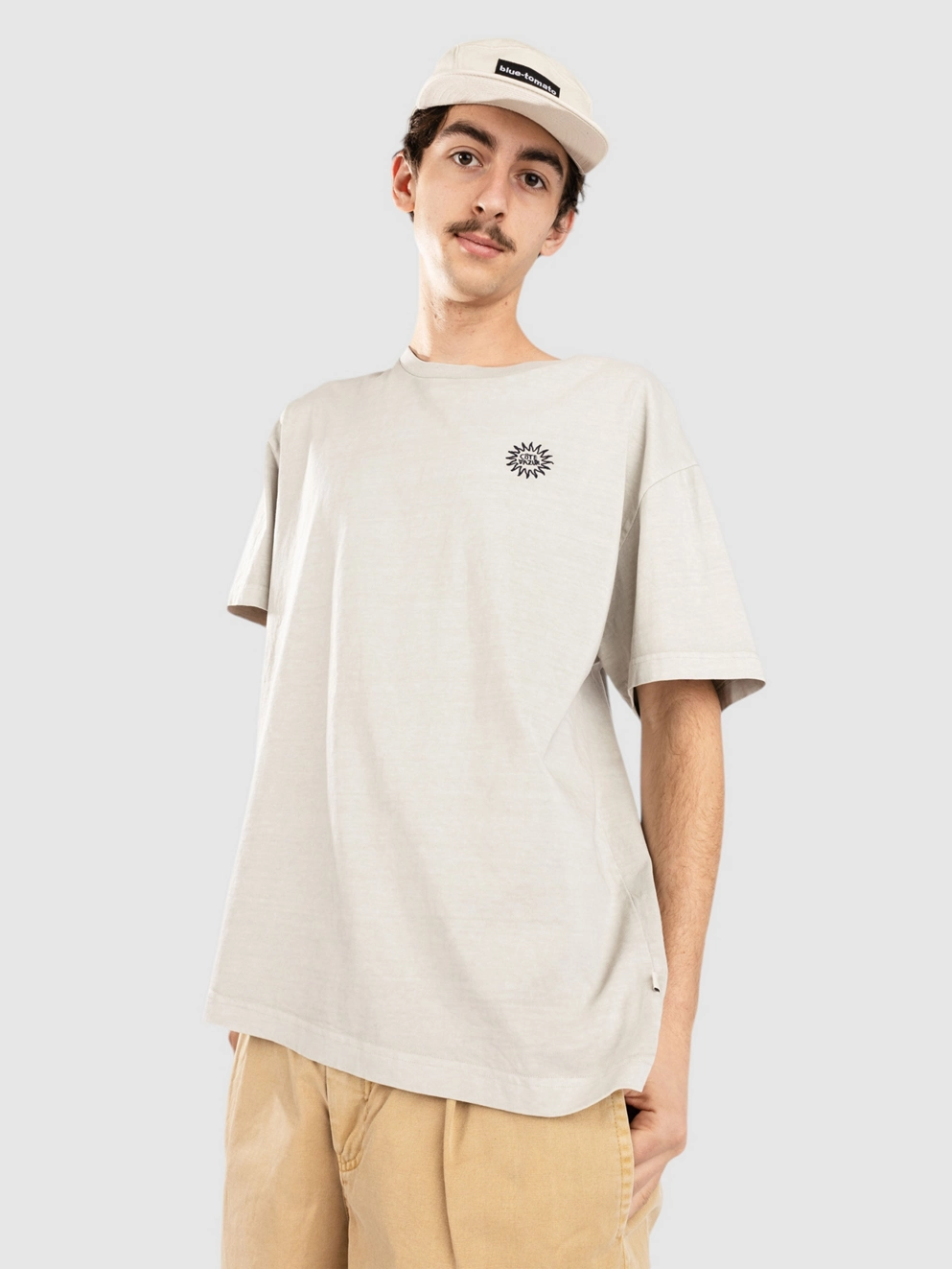 Solid SDPAVEL T-Shirt oatmeal