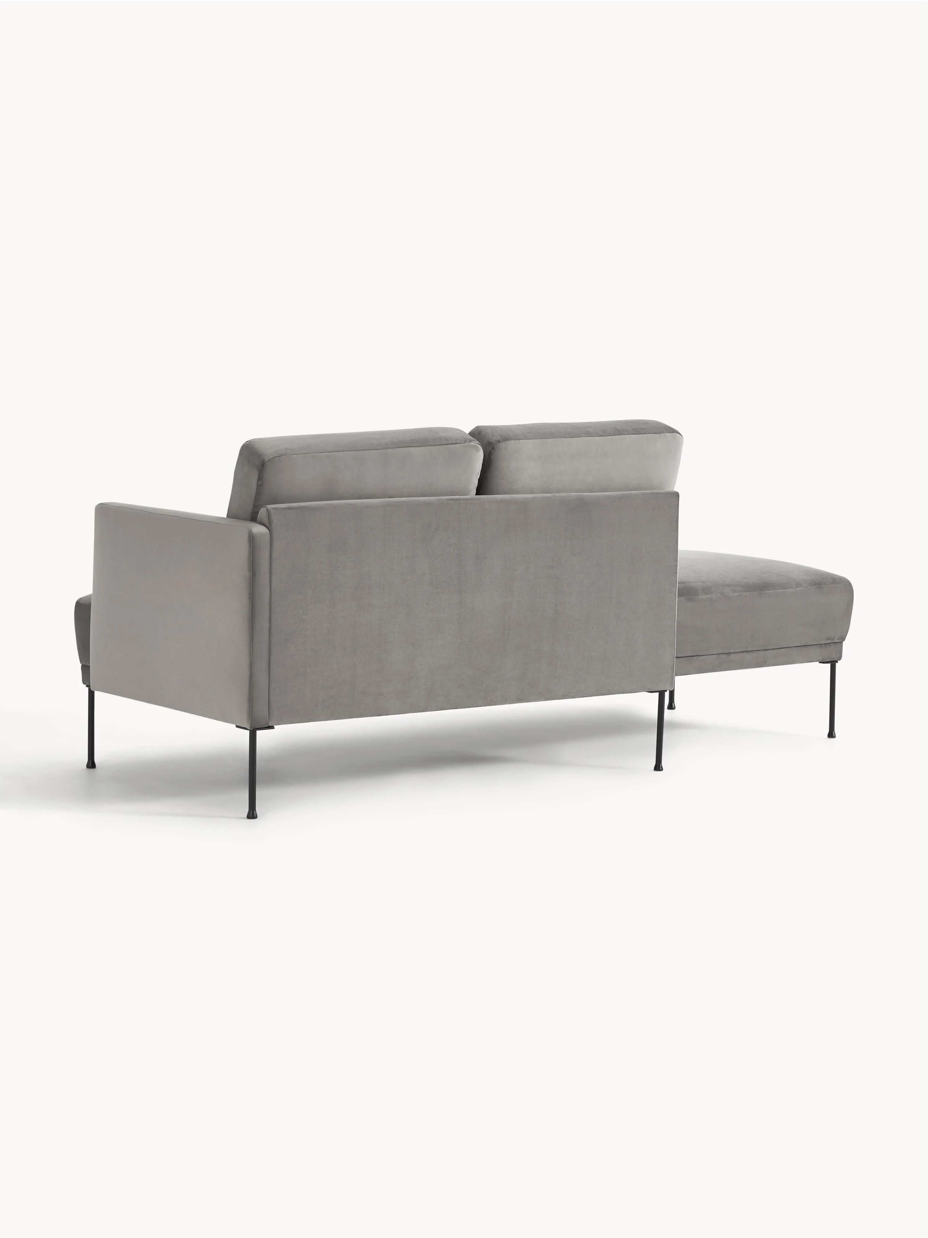Fluwelen chaise longue Fluente