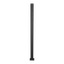 Endestolpe for glassgjerde 108,5 cm