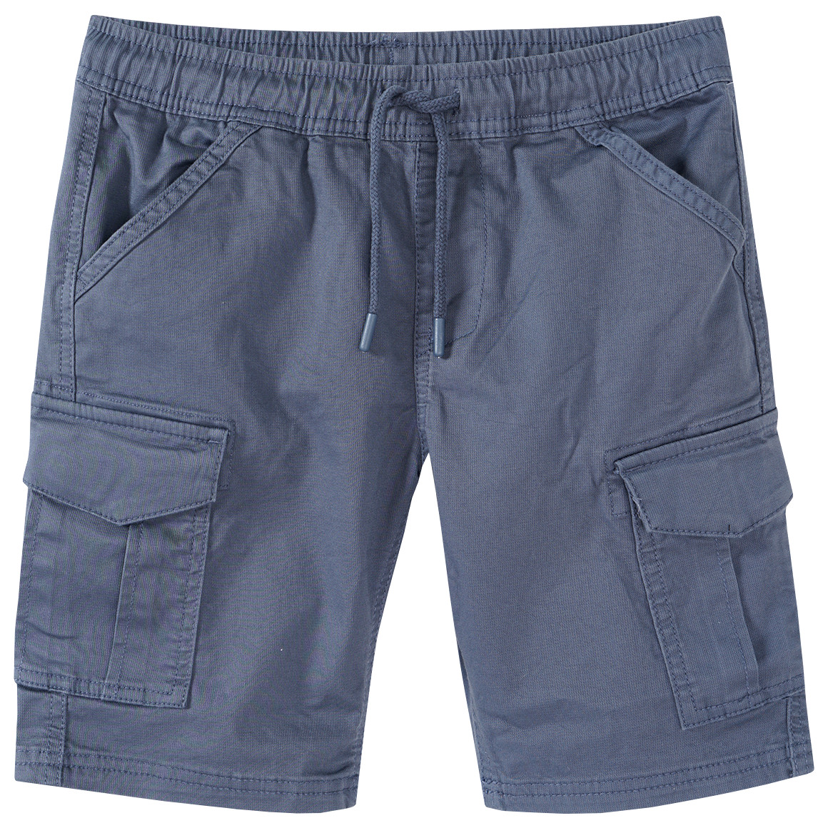Yigga Jungen Cargo-Shorts mit Tunnelzug dunkelblau