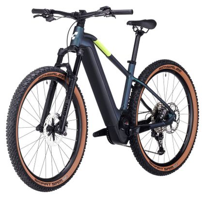 VTT Électrique Semi-Rigide Cube Reaction Hybrid SLT 750 Shimano XT 12V 750 Wh 29'' Vert Goblin