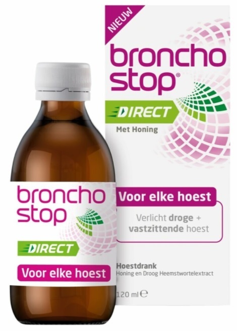 Bronchostop Direct Volwassene Met Honing 120ml