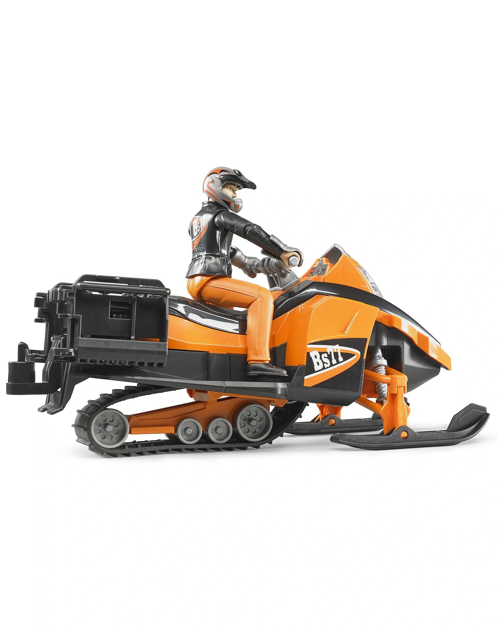 Bruder 63101 Snowmobil mit Fahrer und Ausstattung