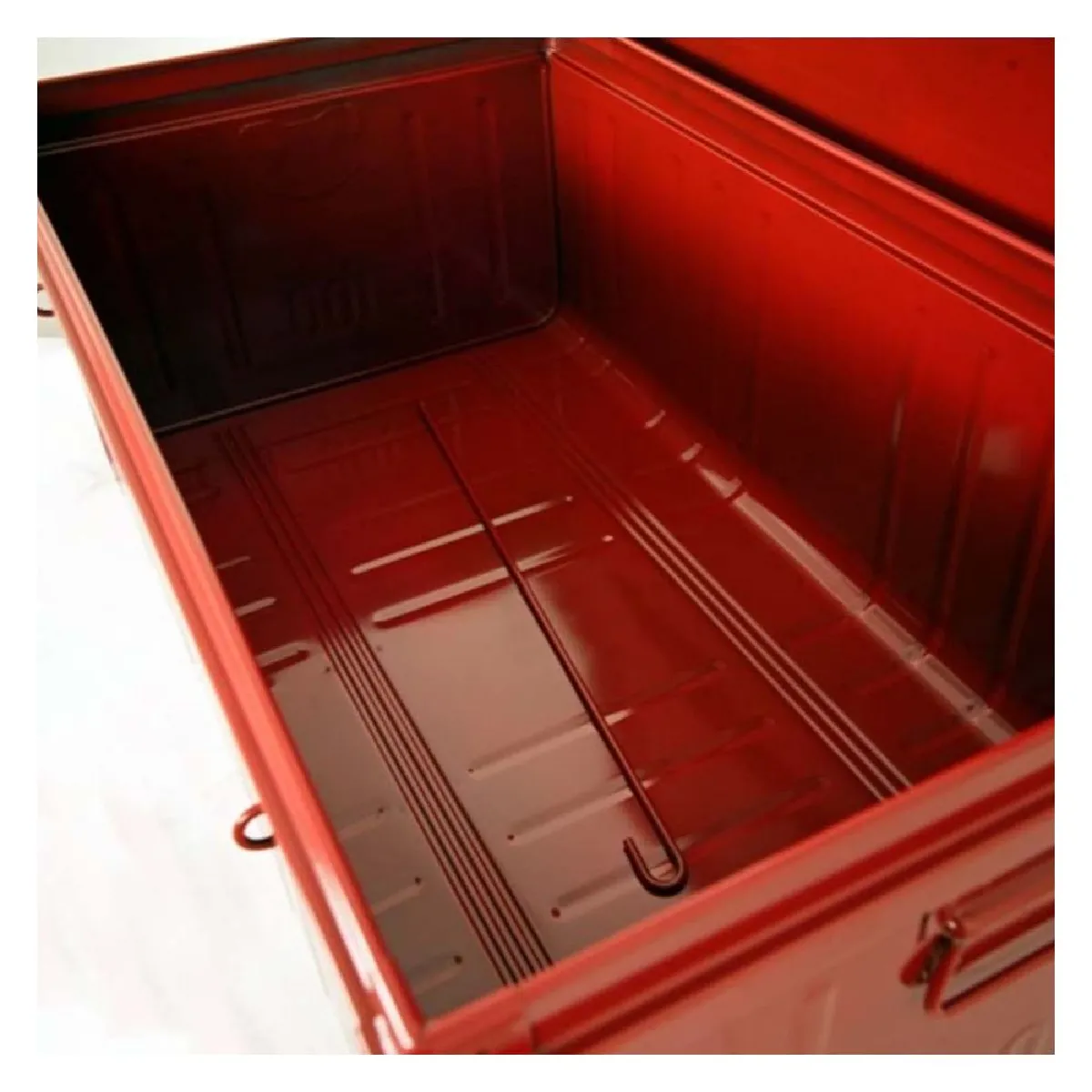 PIERRE HENRY Malle Métal Rouge 175L