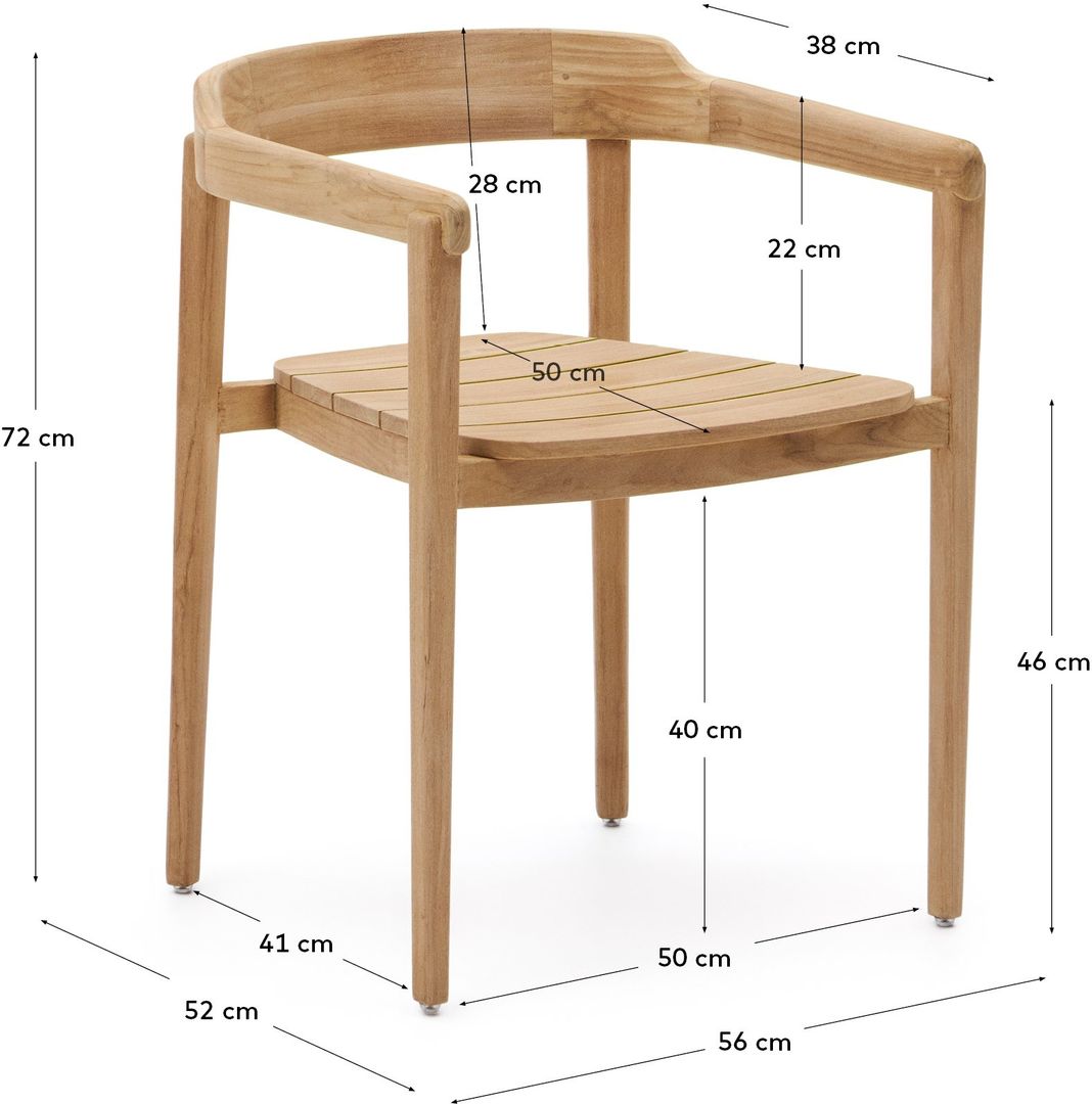 Kave Home   Icaro Tuinstoel