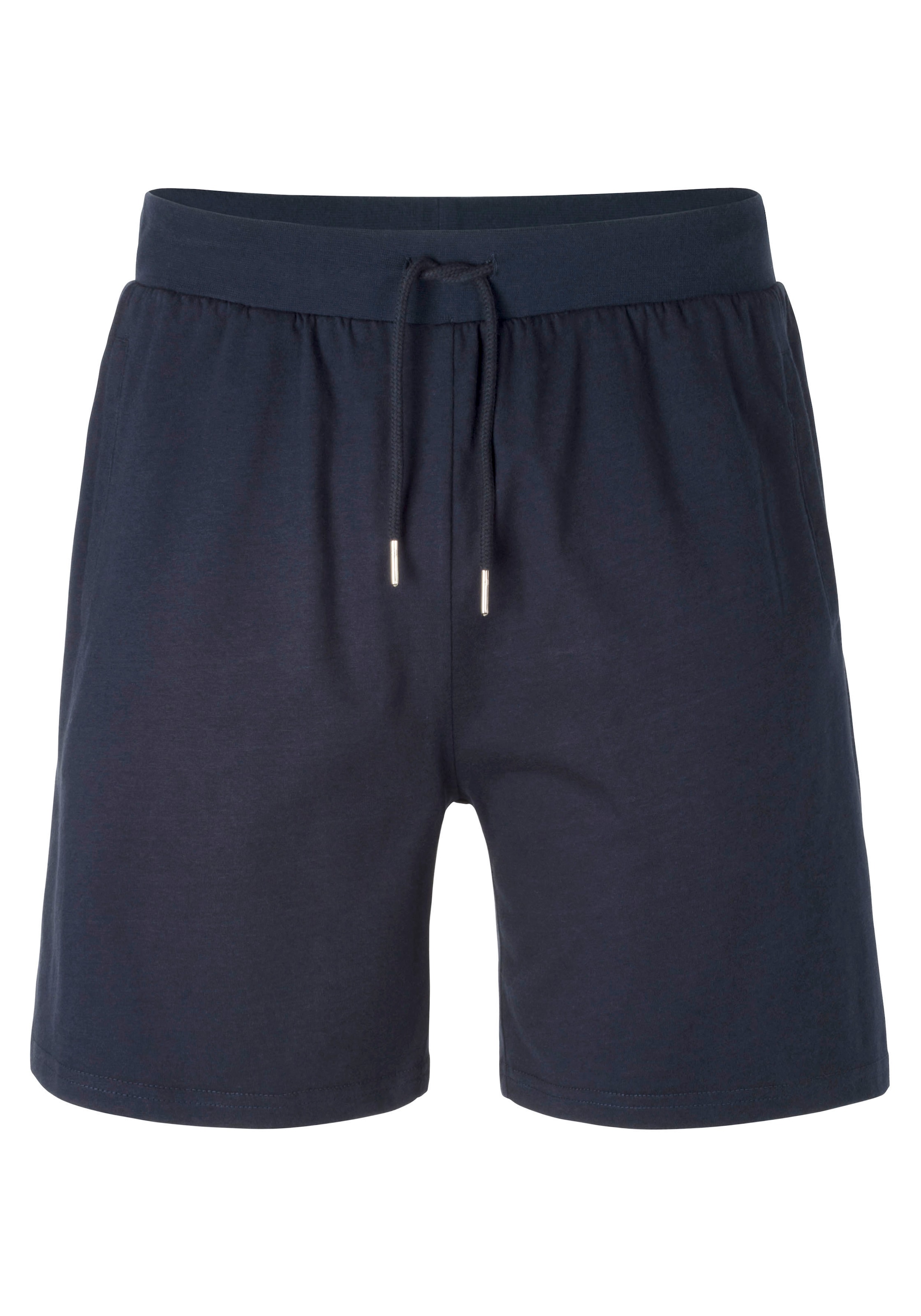 AUTHENTIC LE JOGGER Schlafshorts »kurze Relaxshort, mit Kordel, Jogginghose,«  aus reiner Baumwolle