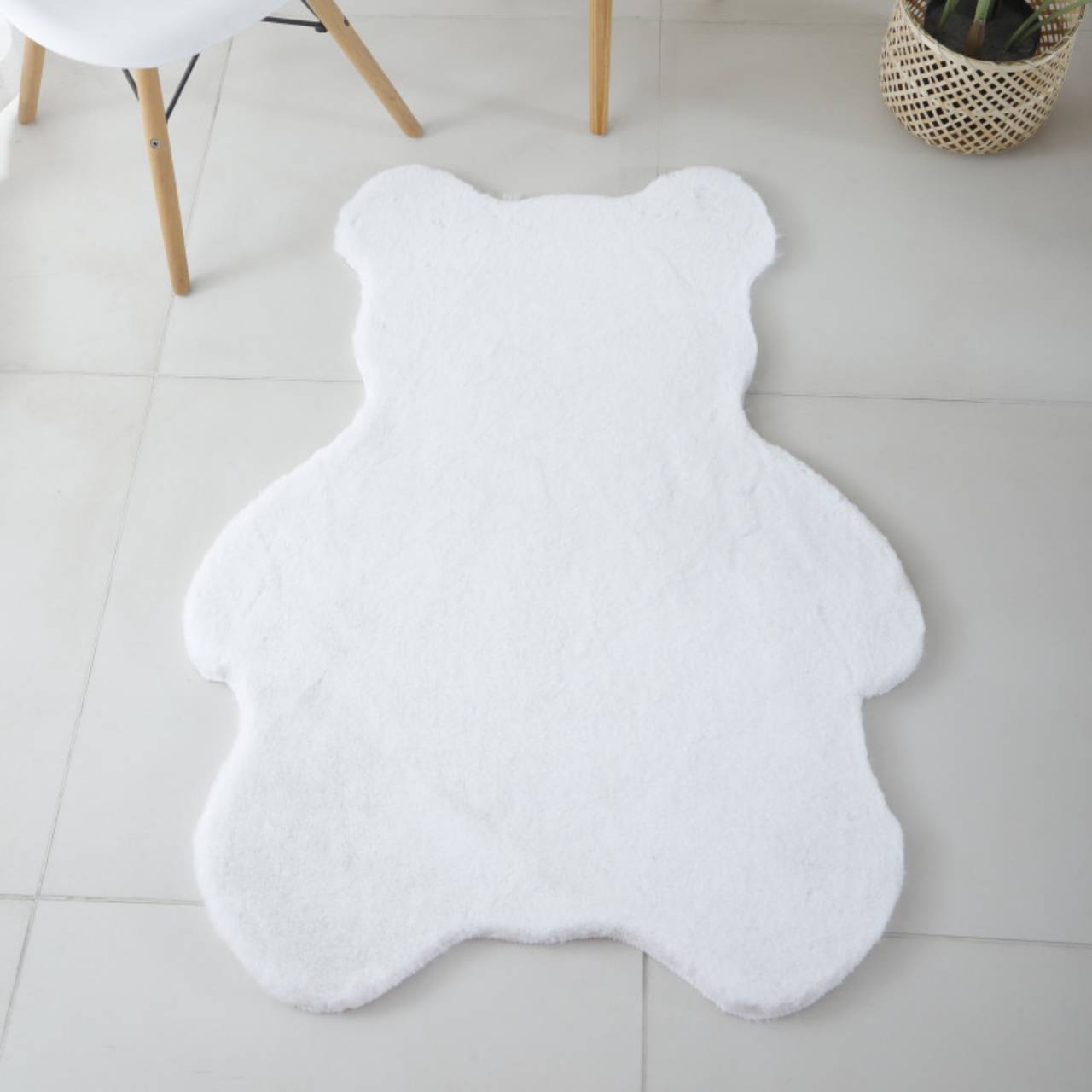 Teppich, Super Weich, Kunstfell, Flauschig, Waschbarer Kinderzimmer, Babyzimmer