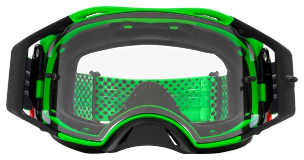 Masque Oakley Airbrake MX Moto Green / Clear / Ref: OO7046-D9