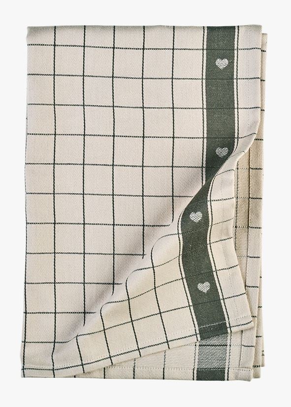 Kjøkkenhåndkle rød - 47x70 cm