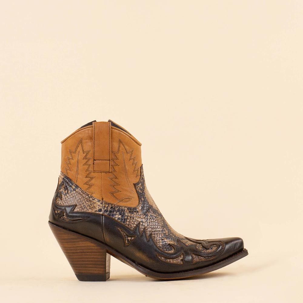 Sendra cowboylaarsjes 16695 natur jacinto