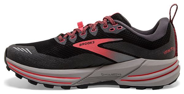 Chaussures de Trail Femme Brooks Cascadia 16 GTX Noir Rose