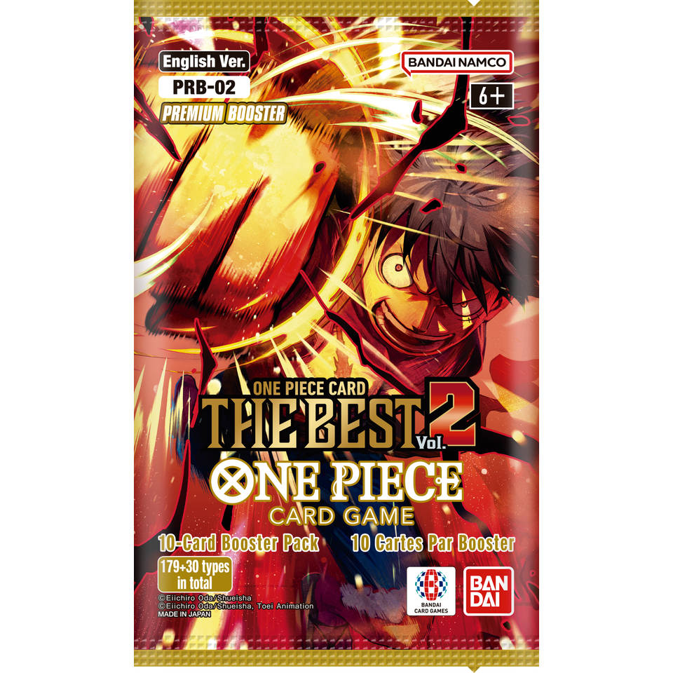 One Piece Card Game One Piece Card The Best Vol. 2 premium booster