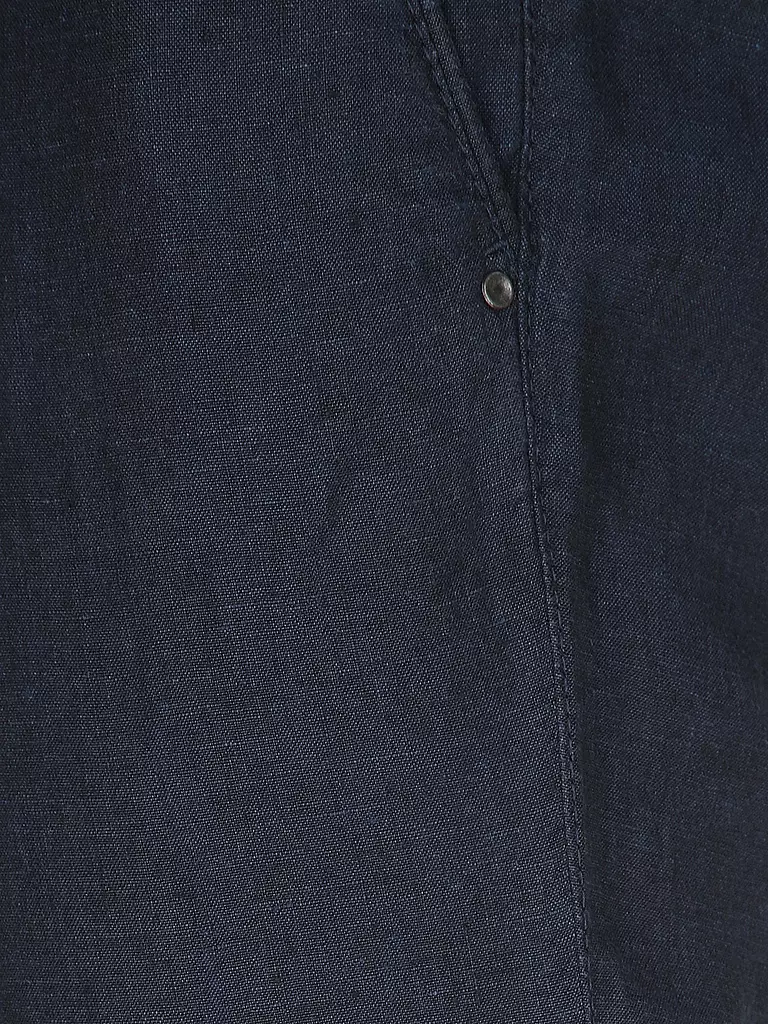 BRAX Leinenhose FABIO LDX Modern Fit dunkelblau