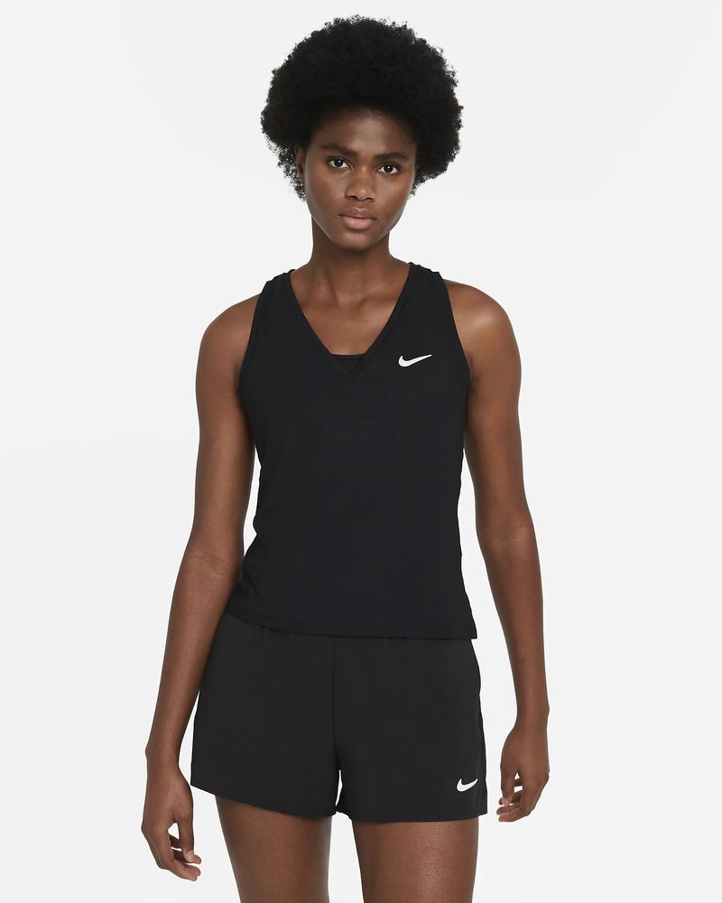Débardeur de tennis Nike NikeCourt Noir pour femme