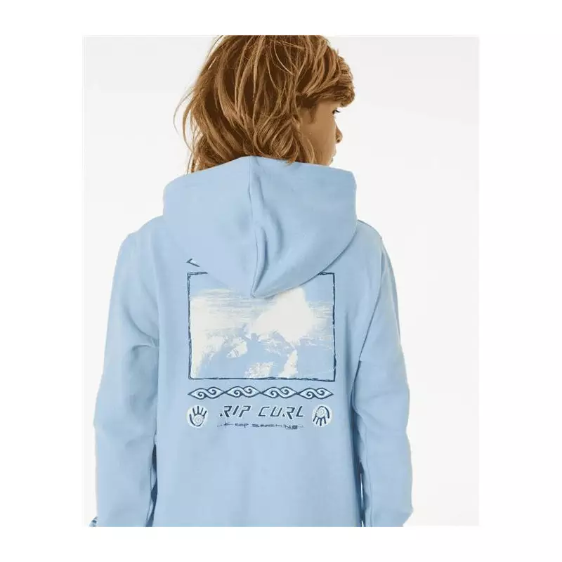 Sweat junior RIPCURL Pure Surf Art Hood-Boy Cool Blue