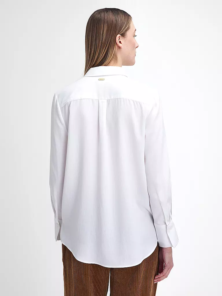 BARBOUR Bluse DEANNA weiss