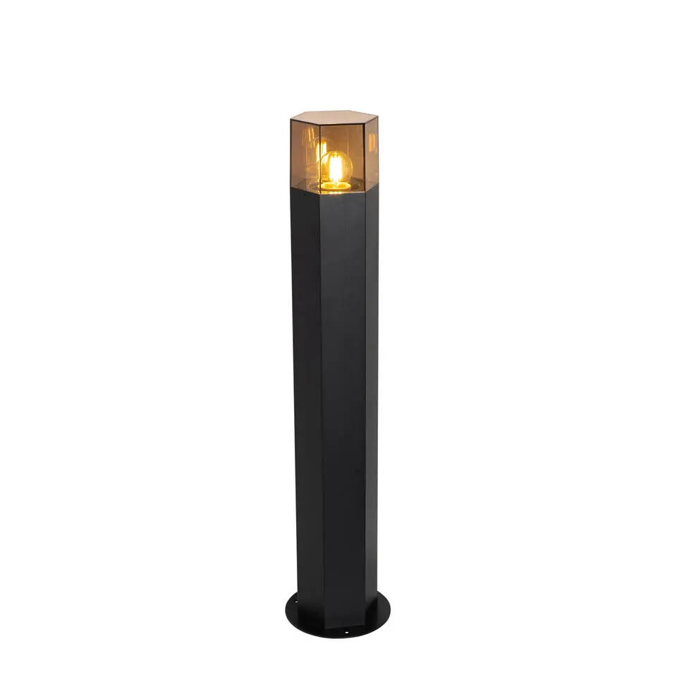 Qazqa staande buitenlampen denmark zwart e27