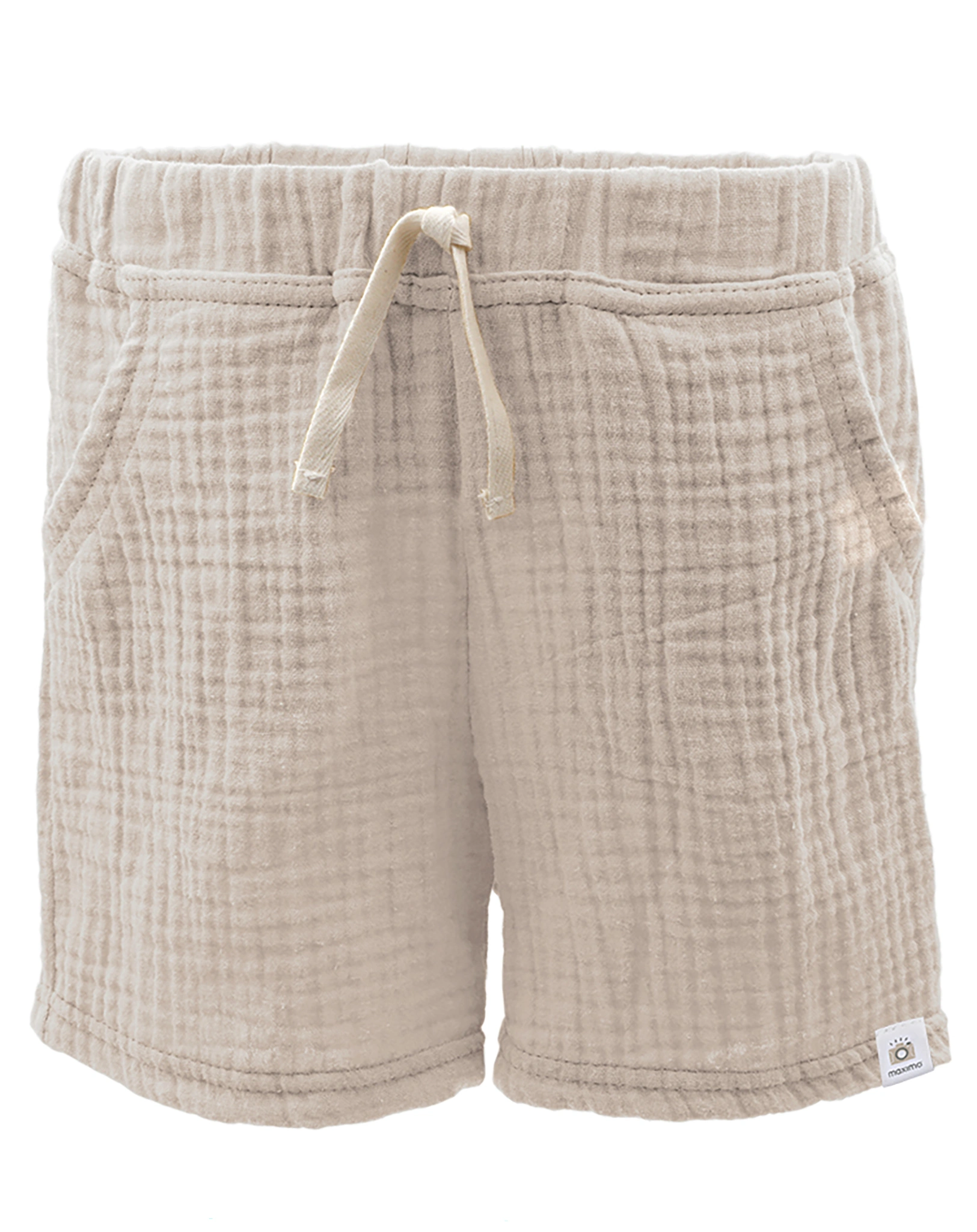 Shorts COTTON MINI in beige meliert