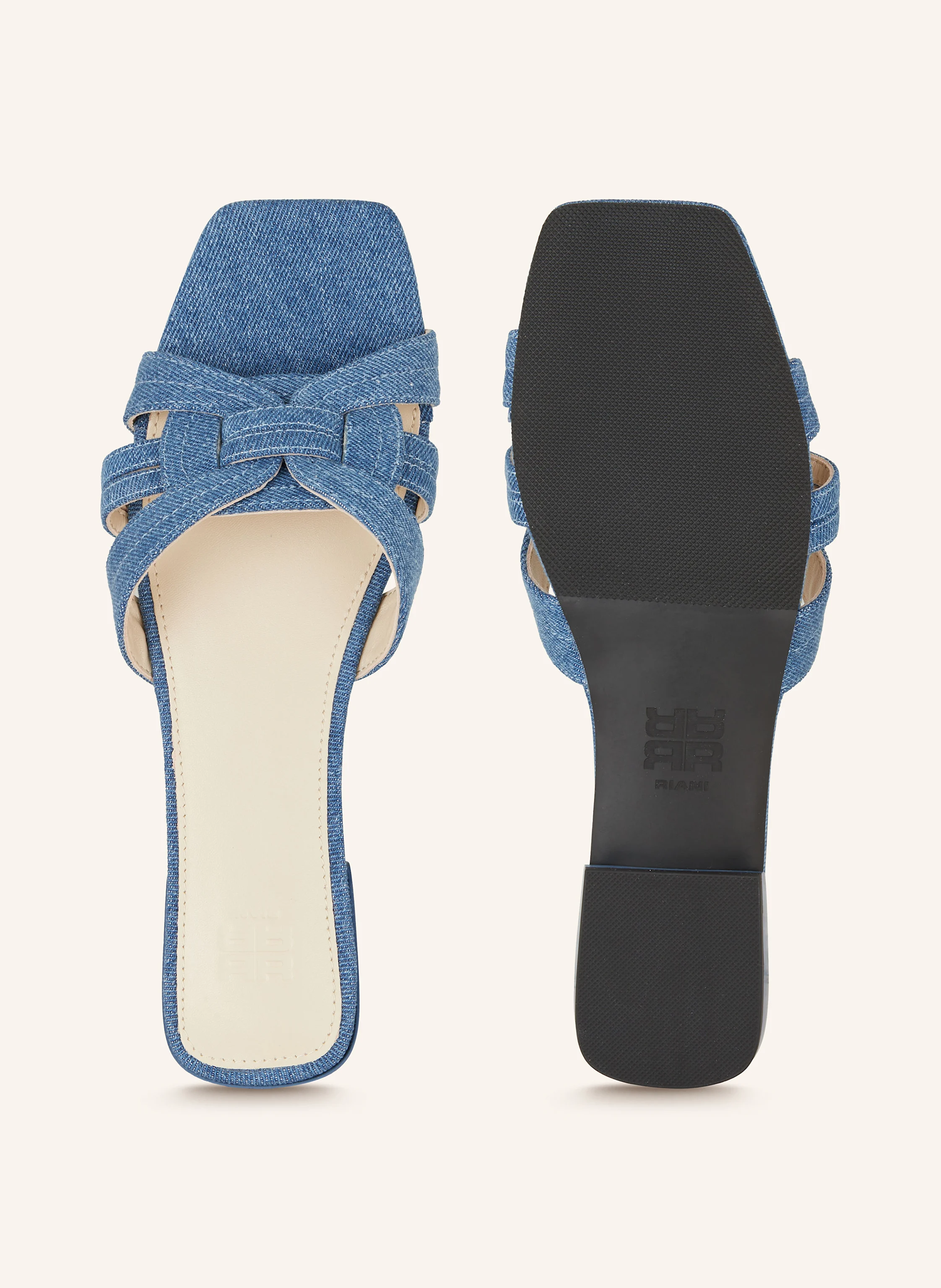 RIANI Slipper in Jeansoptik