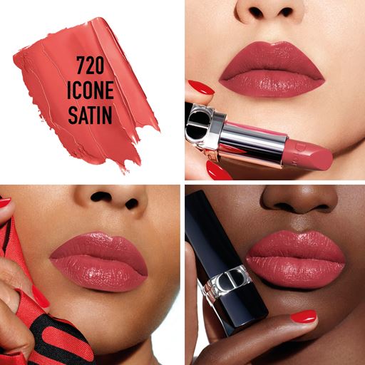 Dior Rouge Couture Color Refillable Lipstick, 720 Icone Satin