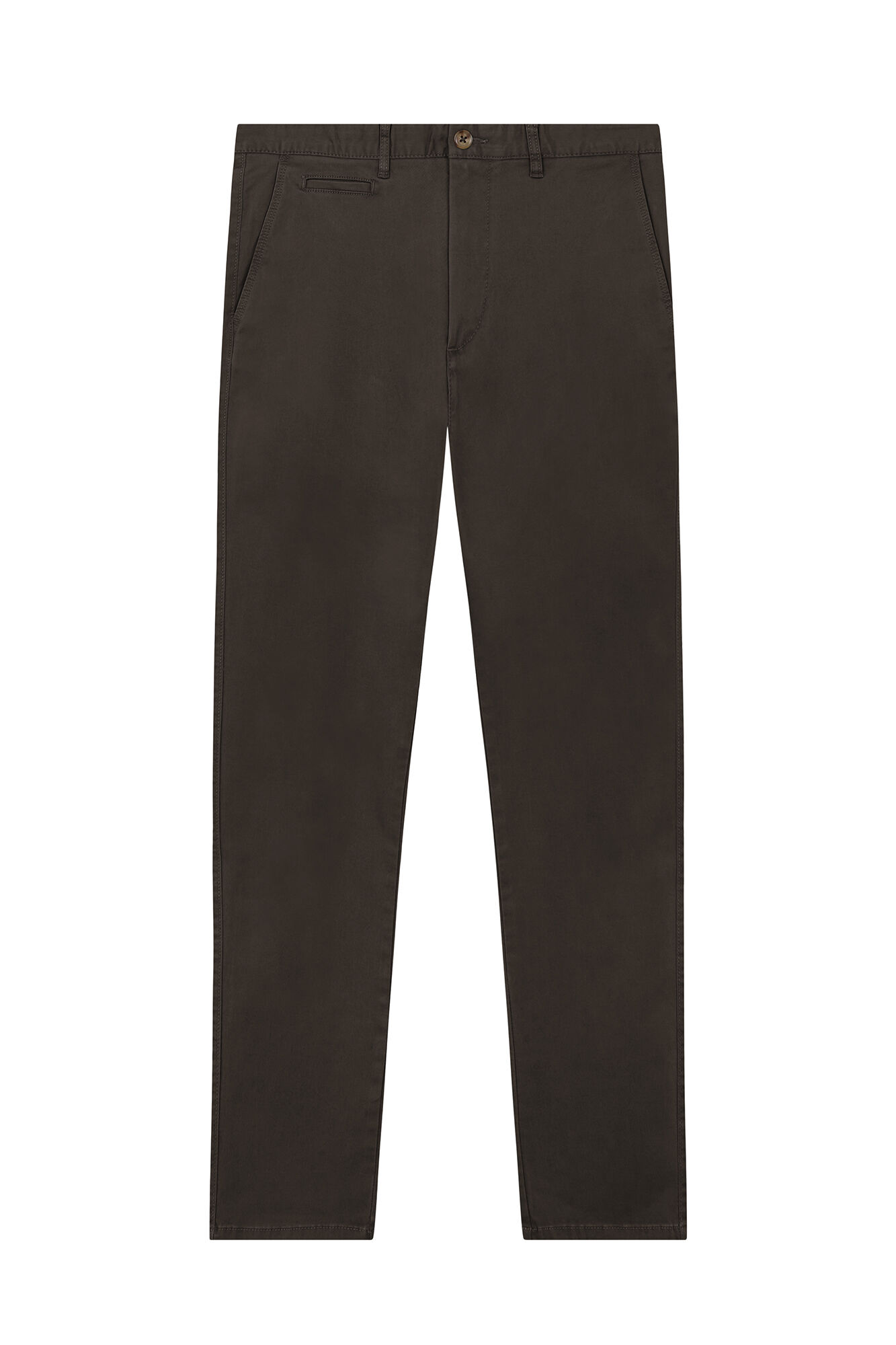 Calças chino de corte justo