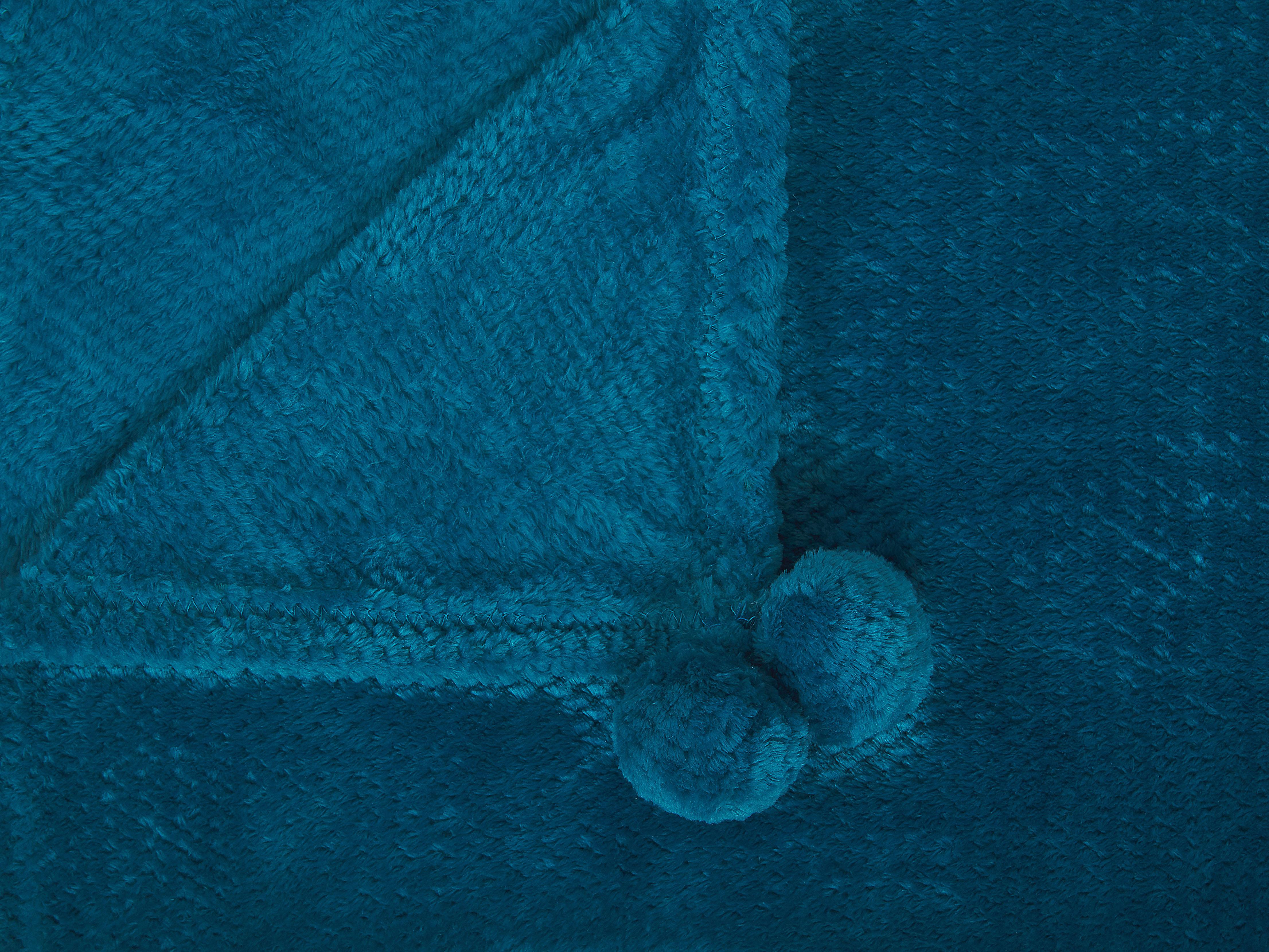 Plaid SAITLER 200 x 220 cm Turquoise