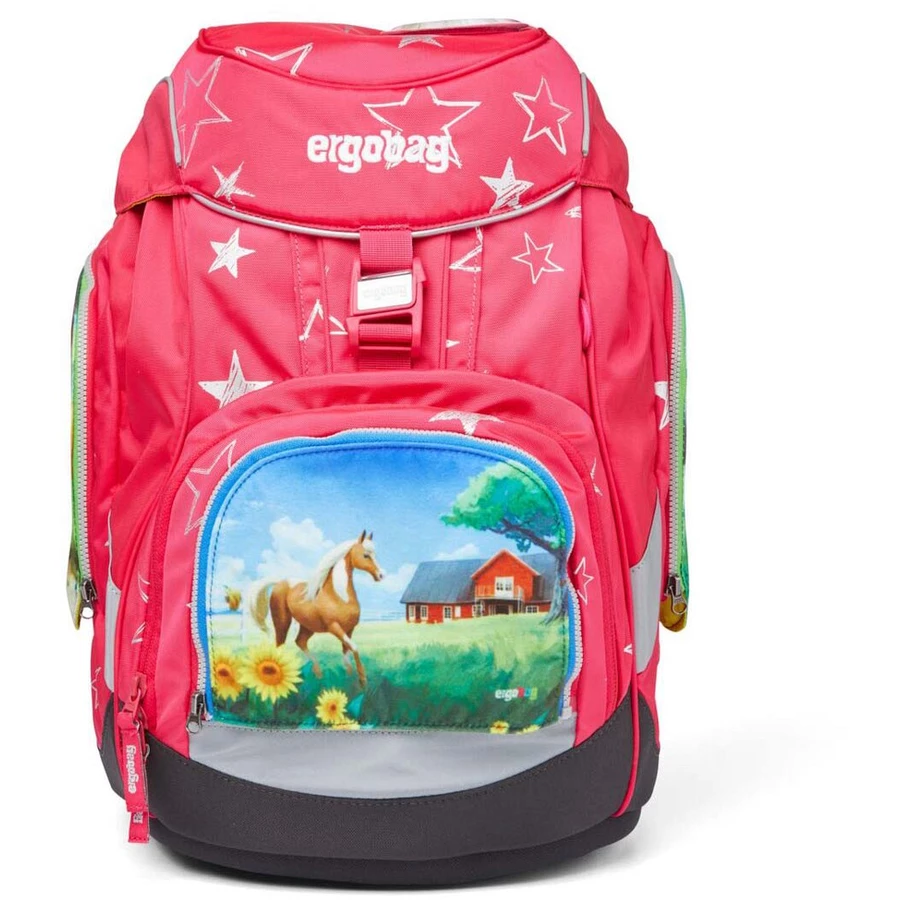 Ergobag Zubehör - Sei­ten­ta­schen-Zip­set 3tlg. Pferd