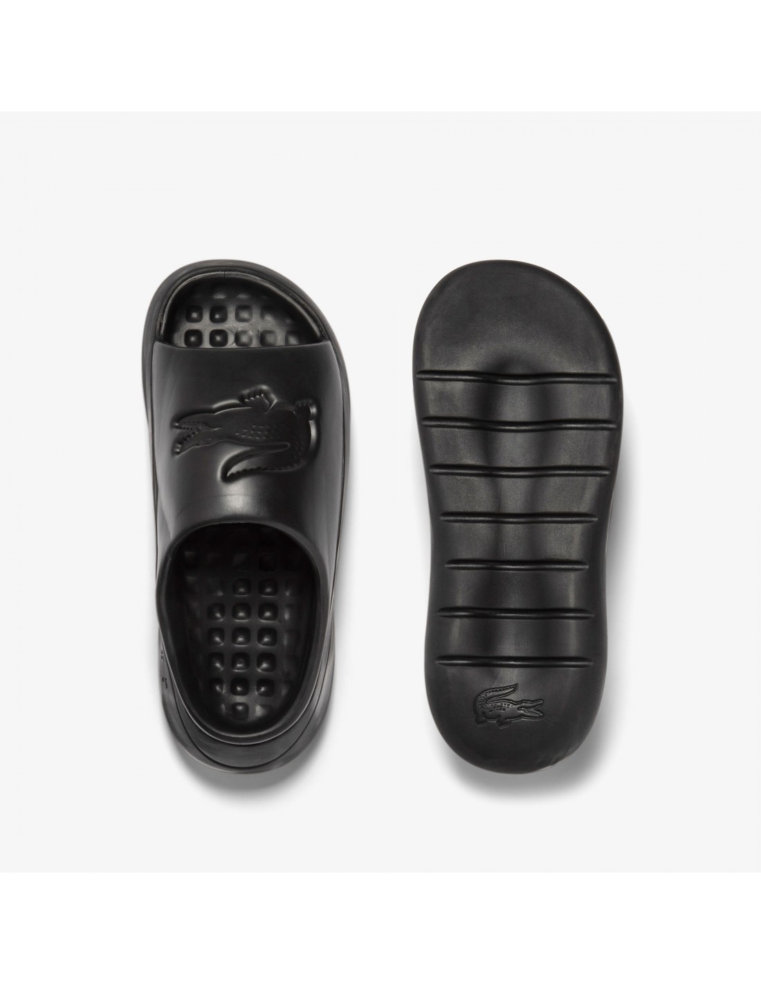 lacoste Claquettes homme serve slide 3.0 noir