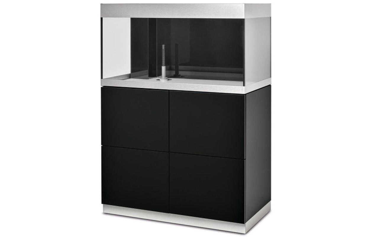 Aquarienkombination HighLine optiwhite 200, Schwarz, 202 l<br>HighLine Aquarien aus Optiwhite-Glas mit Unterschrank
