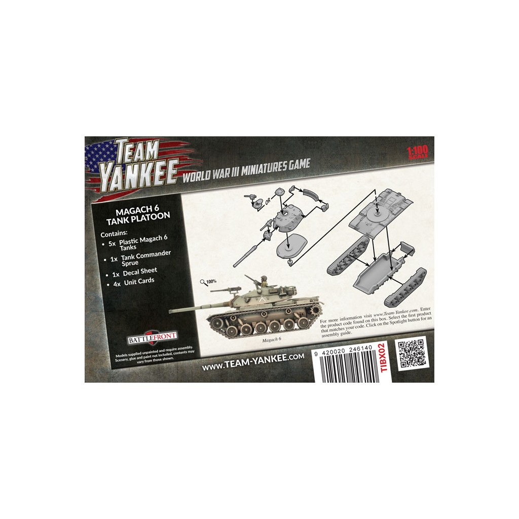Team Yankee - Magach 6 Tank Platoon