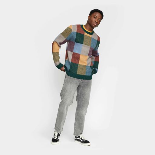 Revolution Knit Sweater, Darkgreen, L