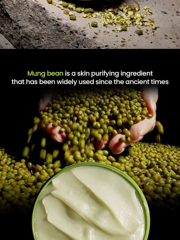 beplain - Mung Bean Pore Grinding Cleansing Balm