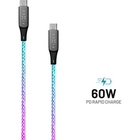 Fixed lightning kabel 1.2 meter - neon