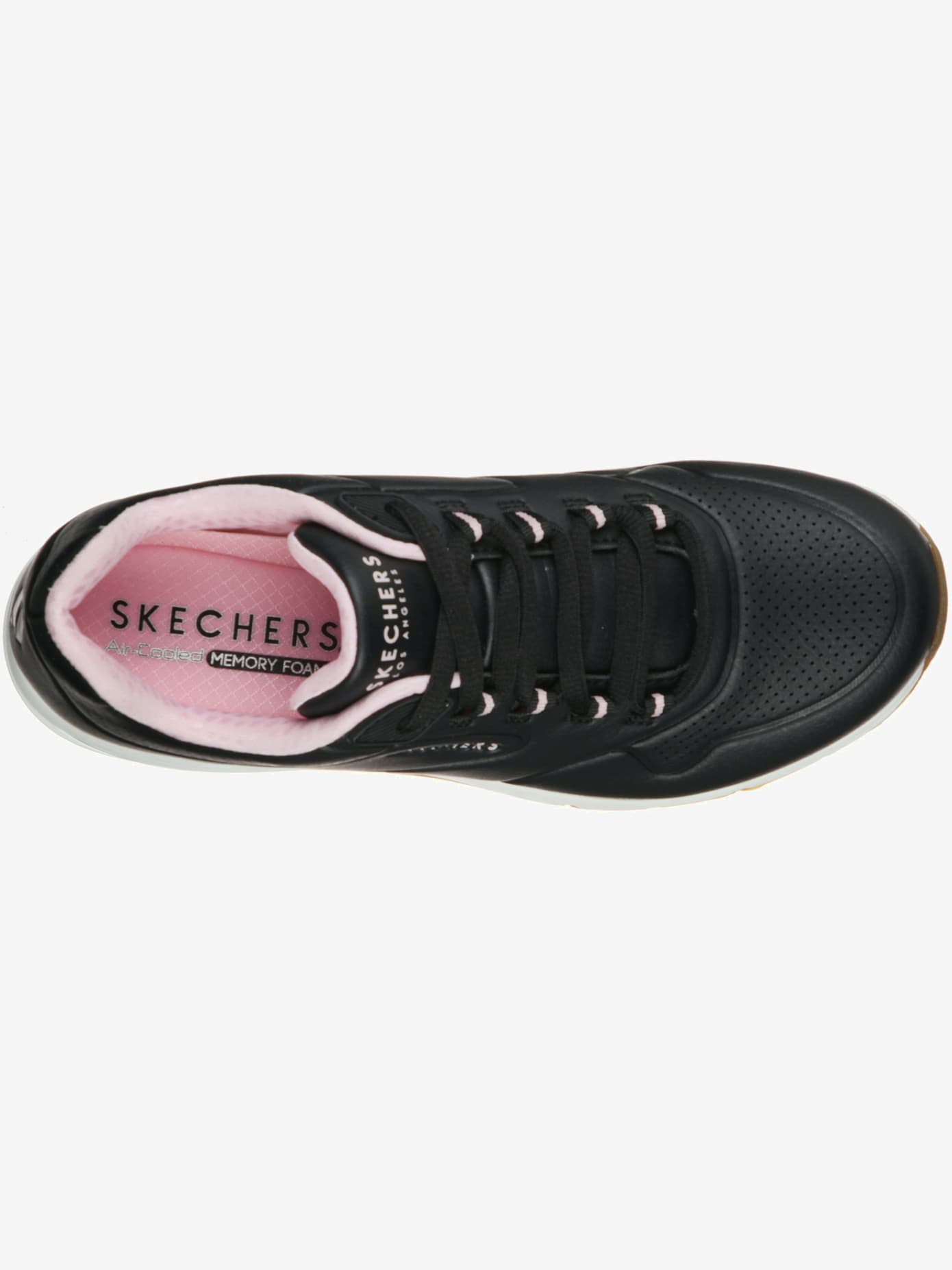 Sneakers compensées semelle à coussin d'air skech air