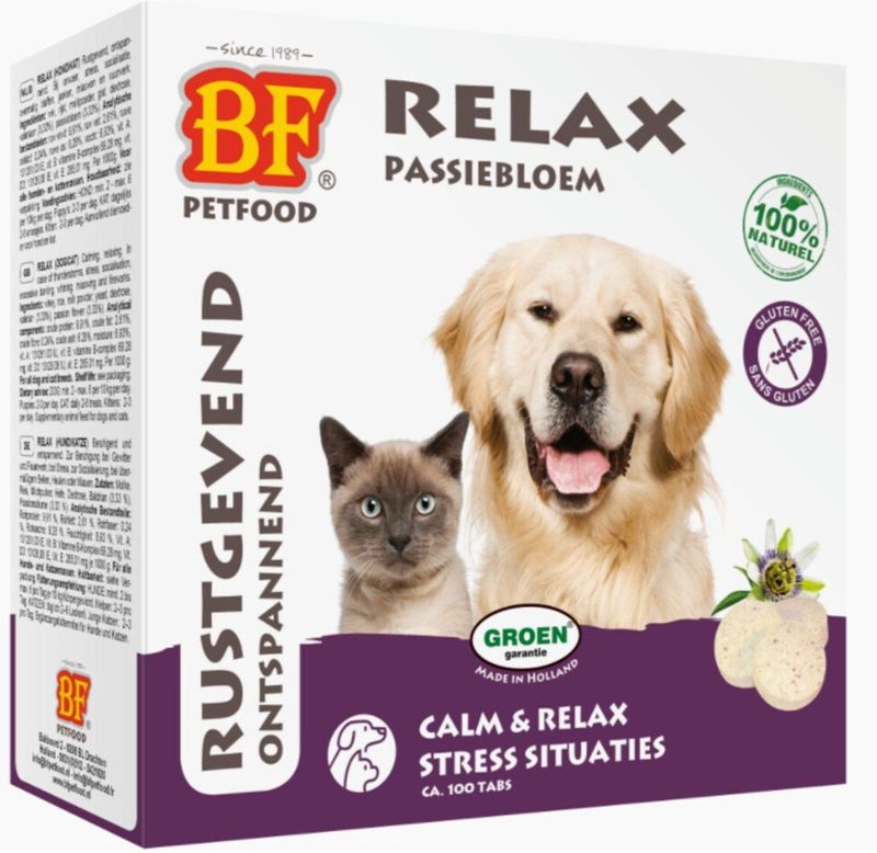 16x BF Petfood Relax Rustgevende Snoepjes 100 stuks